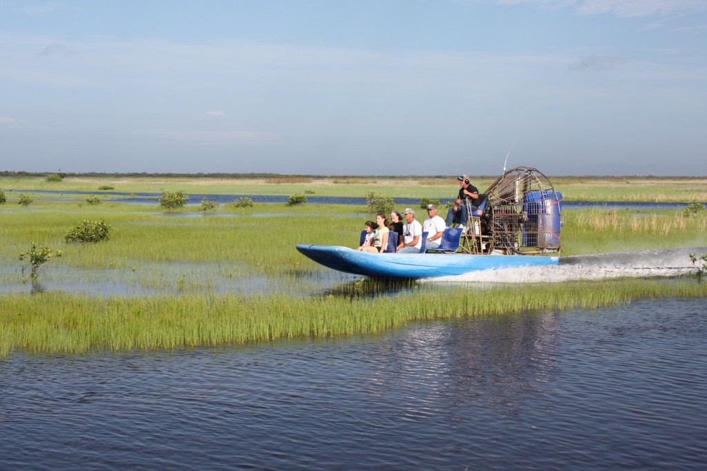Everglades airboat ride